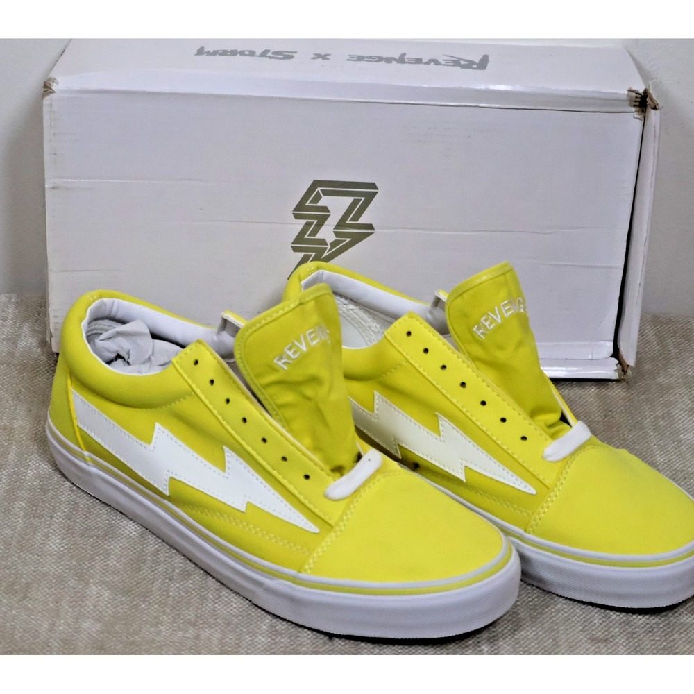 Revenge X Storm Sneaker Men Size 9 Yellow White Australia